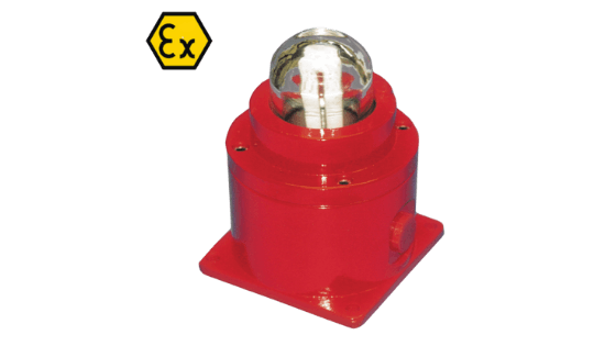 MEDC SM87 LU1 / 3 Faróis constantes Ex d, à prova de intempéries