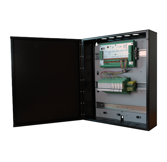 Armário de indicação sinóptica (Mimic cabinet) BUR-200